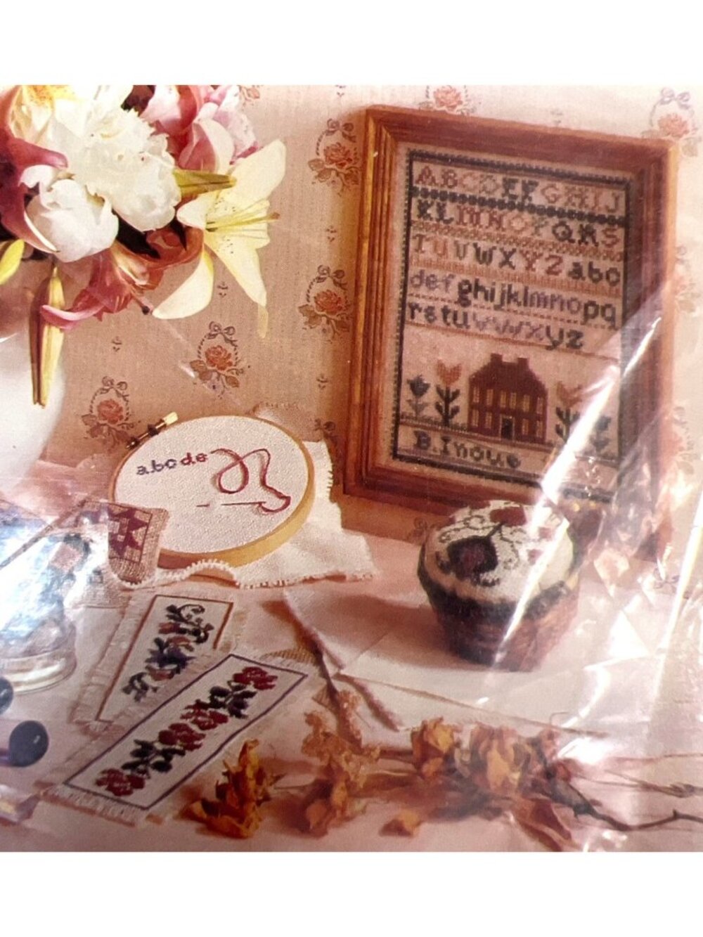 RARE Cross-Stitch Sampler Kit By Berri Inoue Of Mellow Crafts Better Homes And G